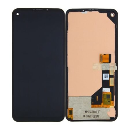 Google Pixel 5A 5G Display + Digitizer + Frame Soft OLED - Black