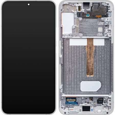 Samsung Galaxy S22 5G (SM-S901B) Display Complete GH82-27521B - Phantom White