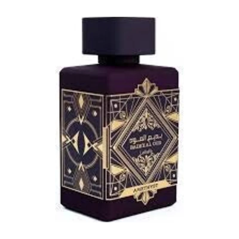 Lattafa Bade'e Al Oud Amethyst Eau de Parfum flacon van 100 ml