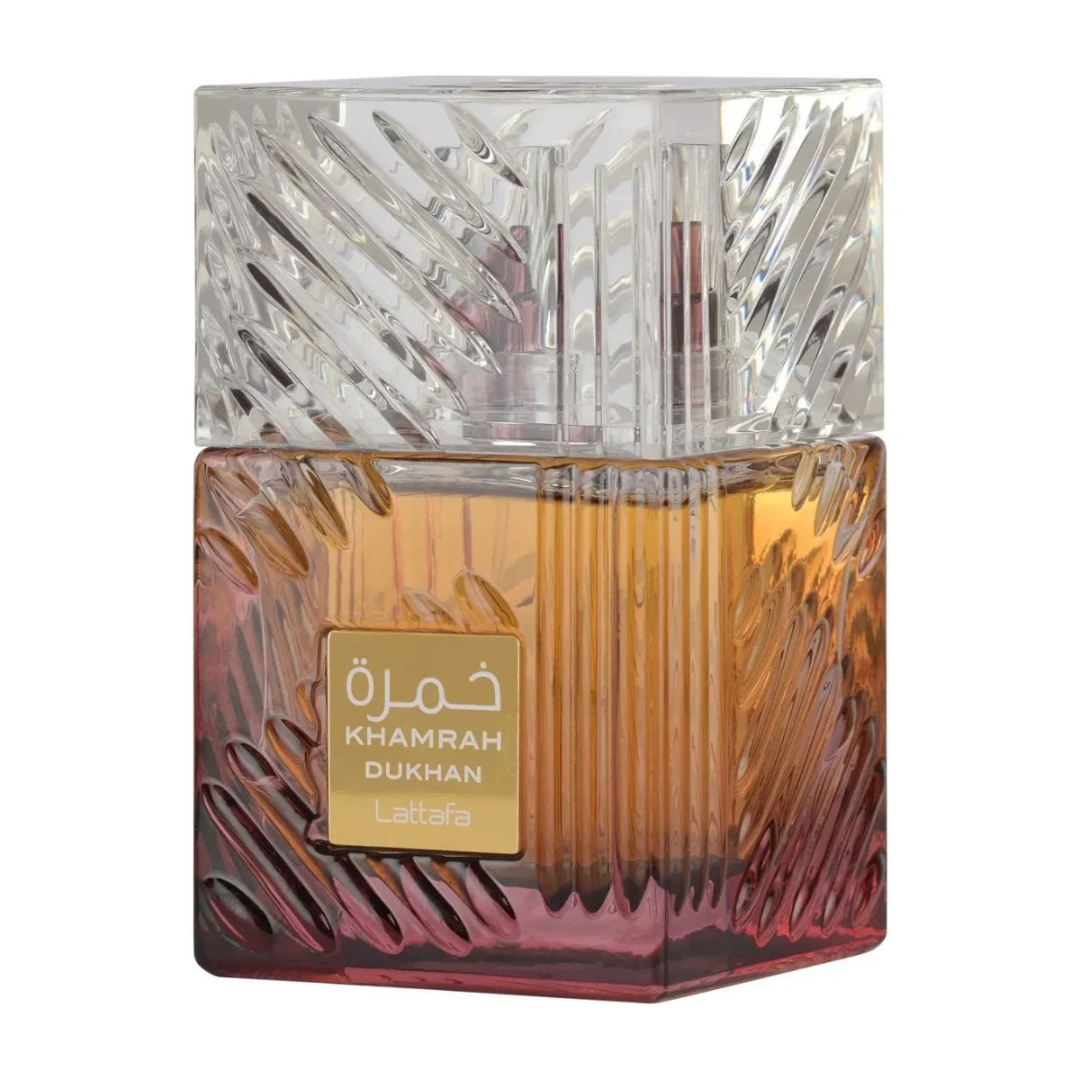 Lattafa Khamrah Dukhan Eau de Parfum flacon van 100 ml