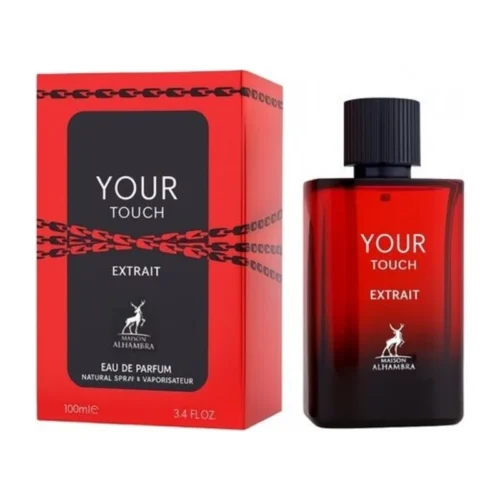 Maison Alhambra Your Touch Extrait Eau de Parfum flacon van 100 ml met verpakking