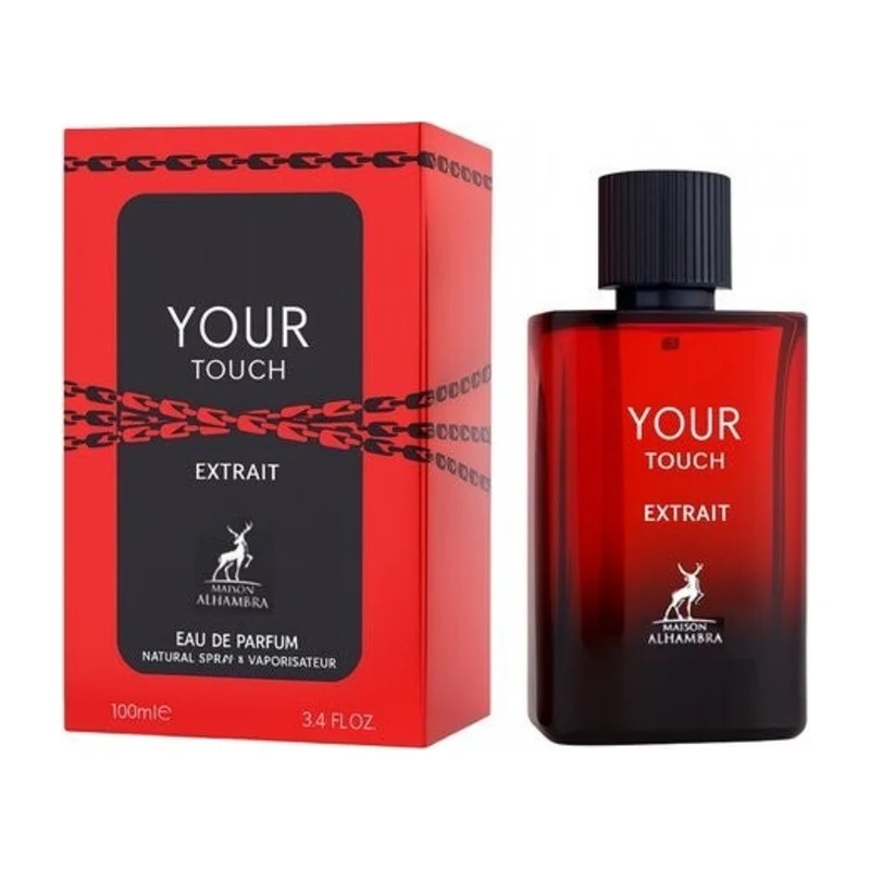 Maison Alhambra Your Touch Extrait Eau de Parfum flacon van 100 ml met verpakking