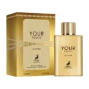 Maison Alhambra Your Touch Leather Eau de Parfum flacon van 100 ml met verpakking