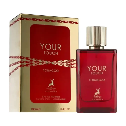 Maison Alhambra Your Touch Tobacco Eau de Parfum flacon van 100 ml met verpakking