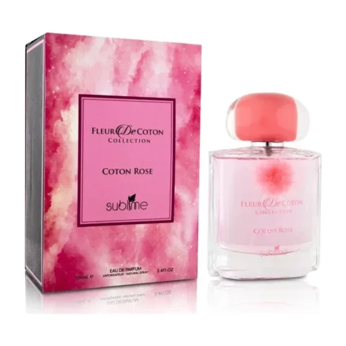 Sublime Coton Rose Eau de Parfum flacon van 100 ml met verpakking
